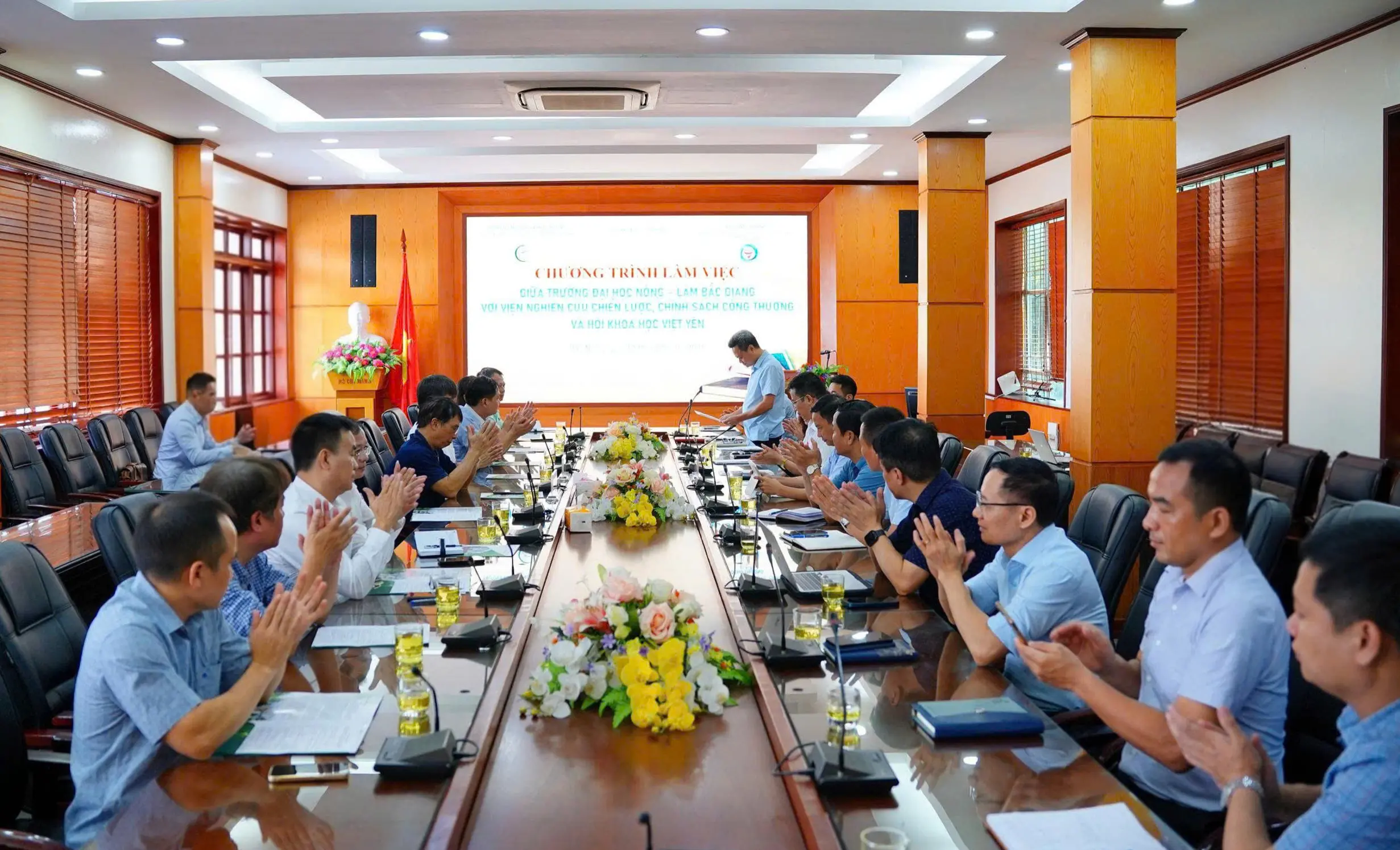 Trường Đại học Nông - Lâm Bắc Giang mở rộng hợp tác nghiên cứu, đào tạo và khoa học - công nghệ