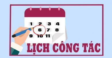 Lịch tuần 39 (từ ngày 23/9 đến ngày 29/9/2024)