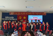 Lễ bế giảng và trao bằng tốt nghiệp lớp DLV-QLDD 13C tại Bảo Lộc – Lâm Đồng